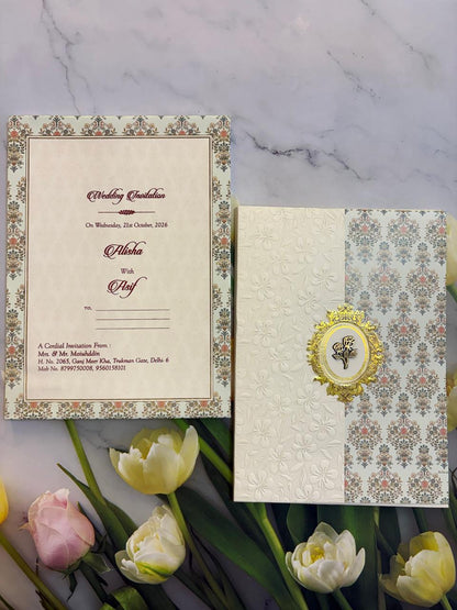Designer Wedding Invitation Card SD G-33