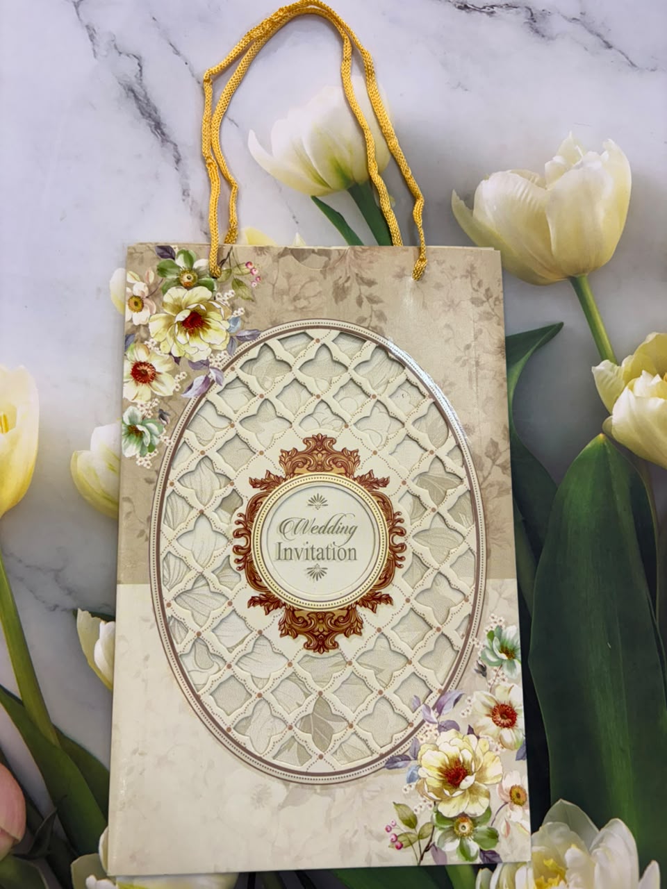 Muslim Wedding Invitation Card SD No.743