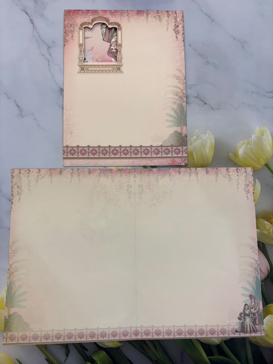 Bride & Groom Ganesha Wedding Card SD No. 9013