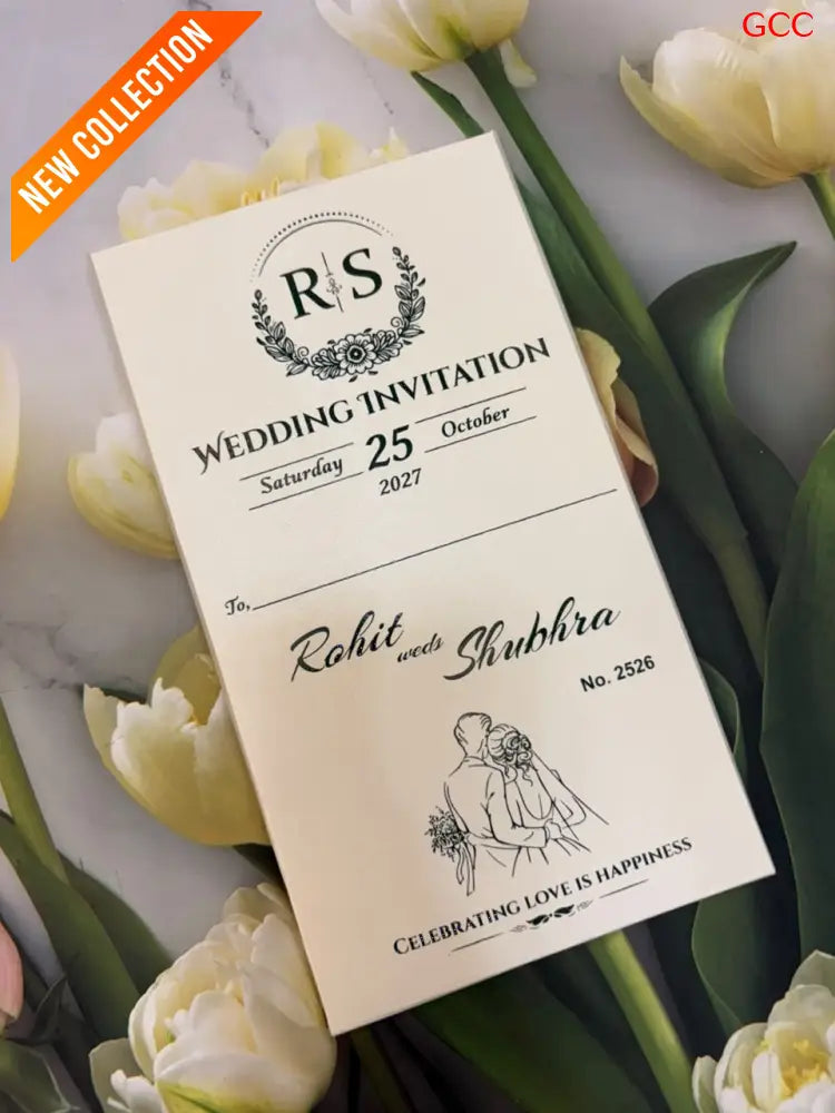 Black Velvet Touch Wedding Invitation Suite with Gold Foil Wildflowers & Wax Seal