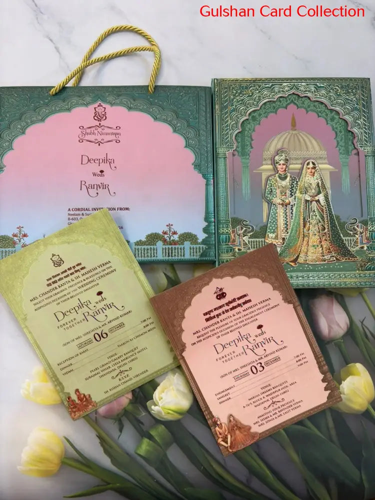 Bride & Groom Dry Fruits/ Chocolate Designer Invitation Box SD 06 25