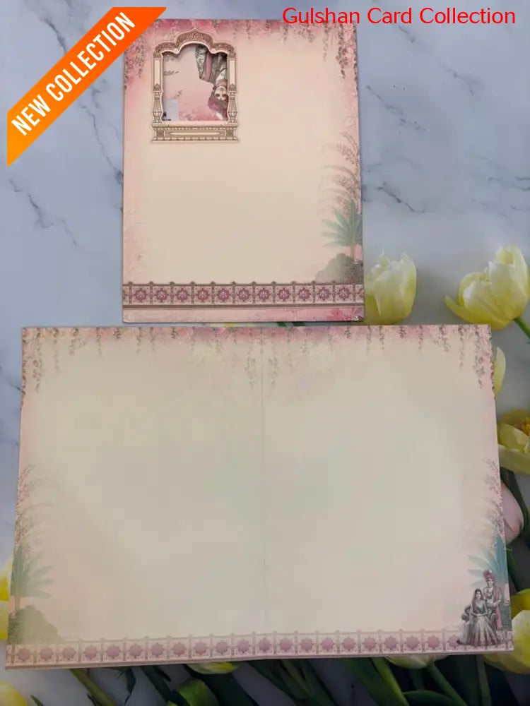 Bride & Groom Ganesha Wedding Card SD No. 9013.