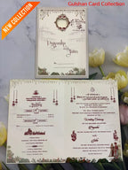 Bride & Groom wedding invitation Card For Marriage SD C-64