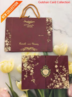 Carry Bag Designer Wedding Invitation Card for Marriage JC MH-1074