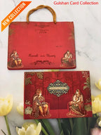 Carry Bag Designer Wedding Invitation Card for Marriage JC MH-1209