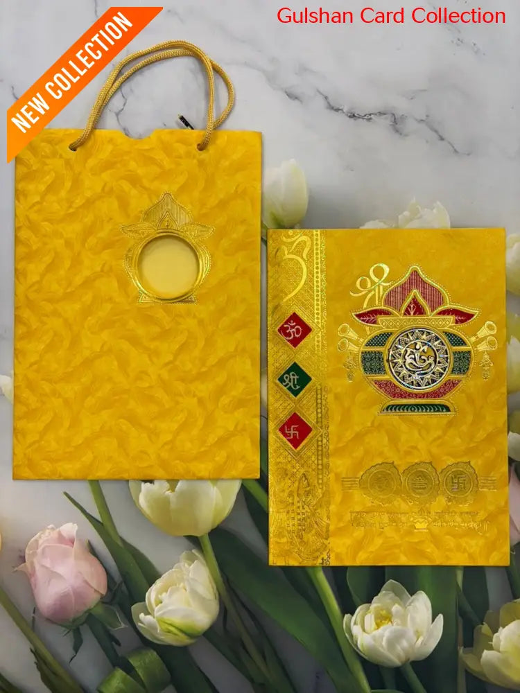 Carry Bag Wedding Invitation Card for Marriage HD 103