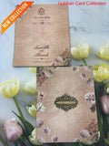 Centre Open Designer Wedding Invitation Card for Marriage JC N693
