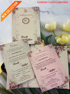 Centre Open Designer Wedding Invitation Card for Marriage JC N707