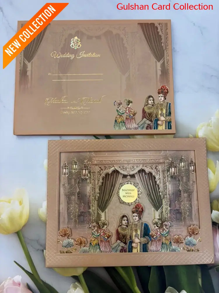 Designer Wedding Invitation Card for Marriage JC 3687