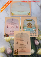 Designer Wedding Invitation Card for Marriage JC 3689