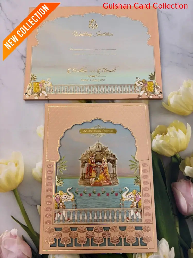 Designer Wedding Invitation Card for Marriage JC 3689