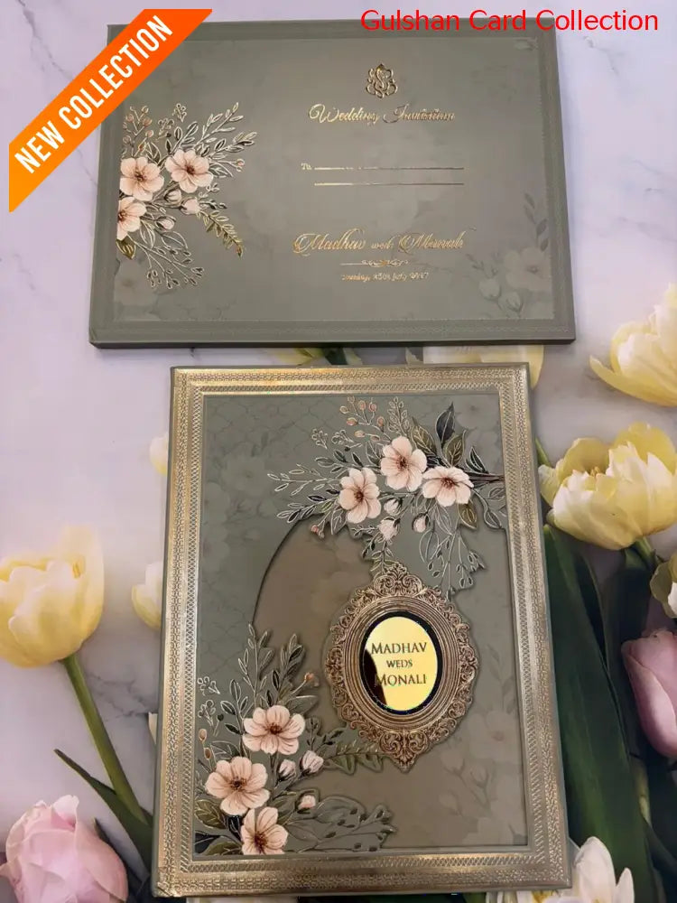 Designer Wedding Invitation Card for Marriage JC 3699