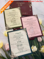 Designer Wedding Invitation Card for Marriage JC MH-1033
