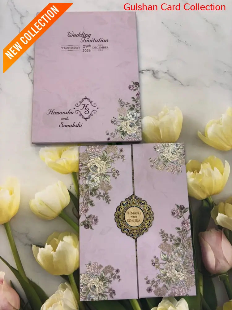 Designer Wedding Invitation Card for Marriage JC MH-1079