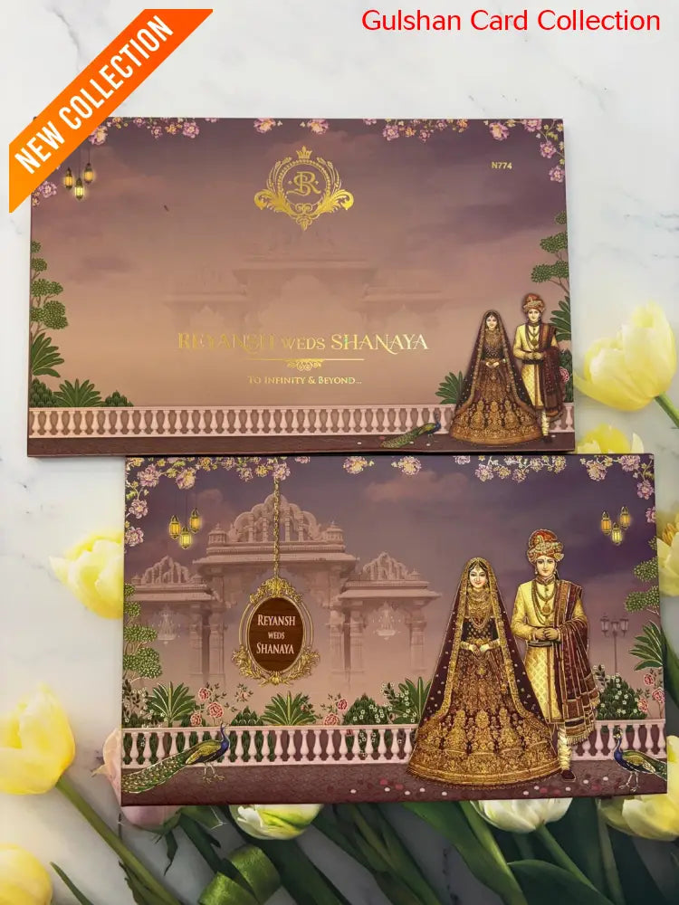 Designer Wedding Invitation Card for Marriage JC N 774