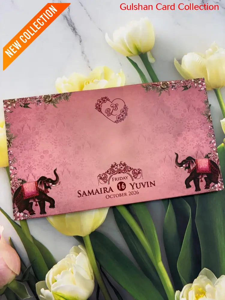 Designer Wedding Invitation Card for Marriage JC N747