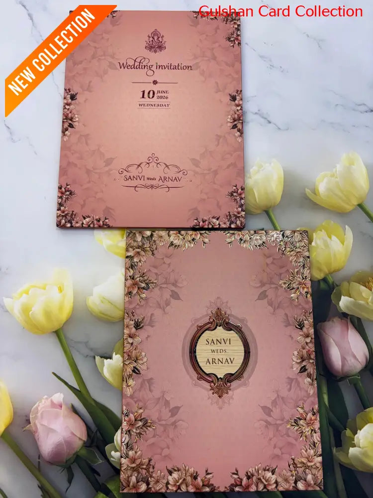 Designer Wedding Invitation Card for Marriage JC N767