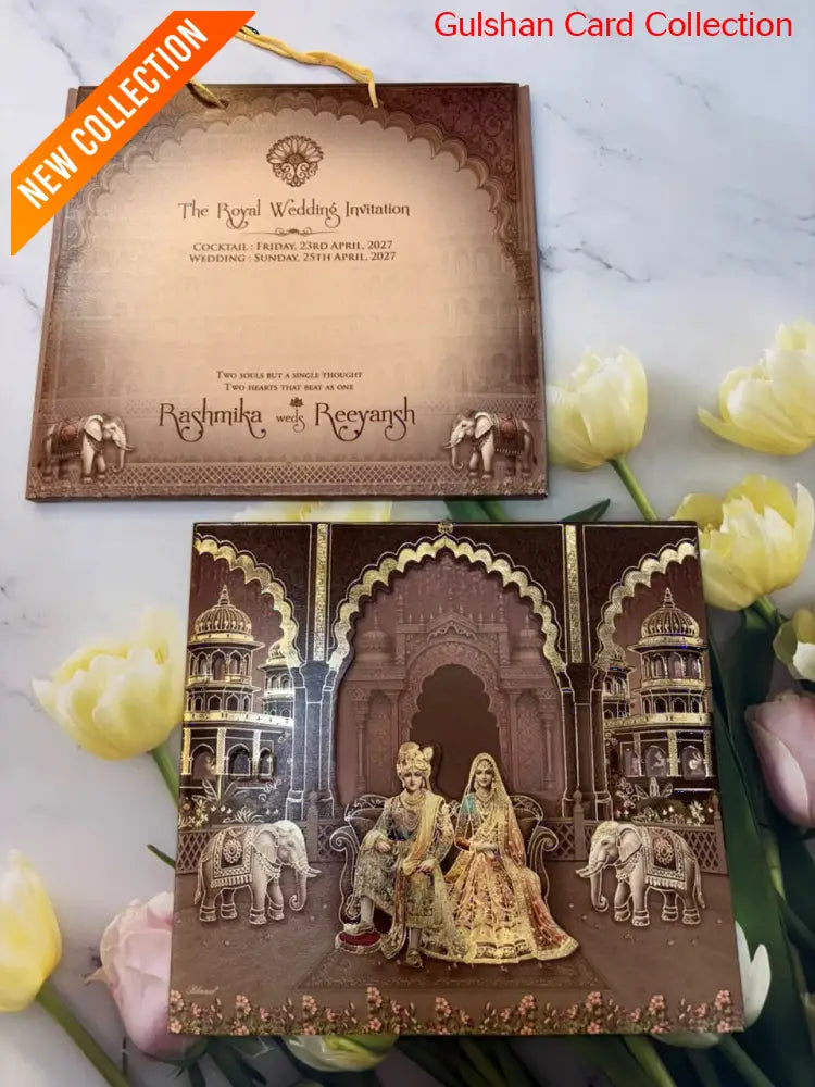 Designer Wedding Invitation Card for Marriage RD 401