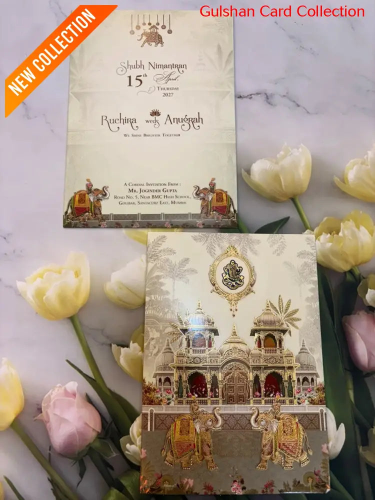 Designer Wedding Invitation Card for Marriage RD 407