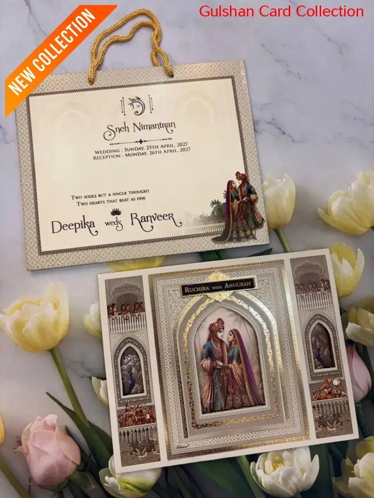Designer Wedding Invitation Card for Marriage RD 417