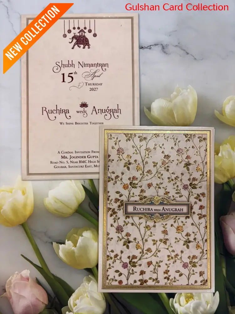 Designer Wedding Invitation Card for Marriage RD 471