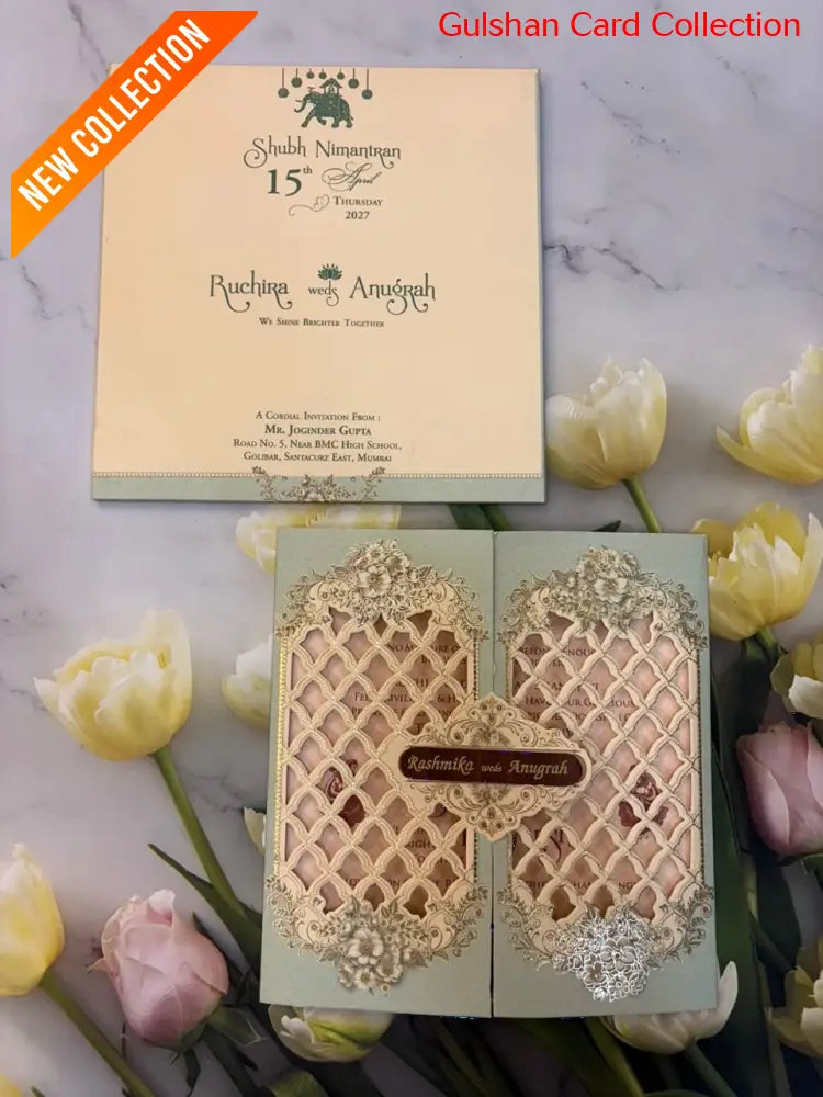 Designer Wedding Invitation Card for Marriage RD 479
