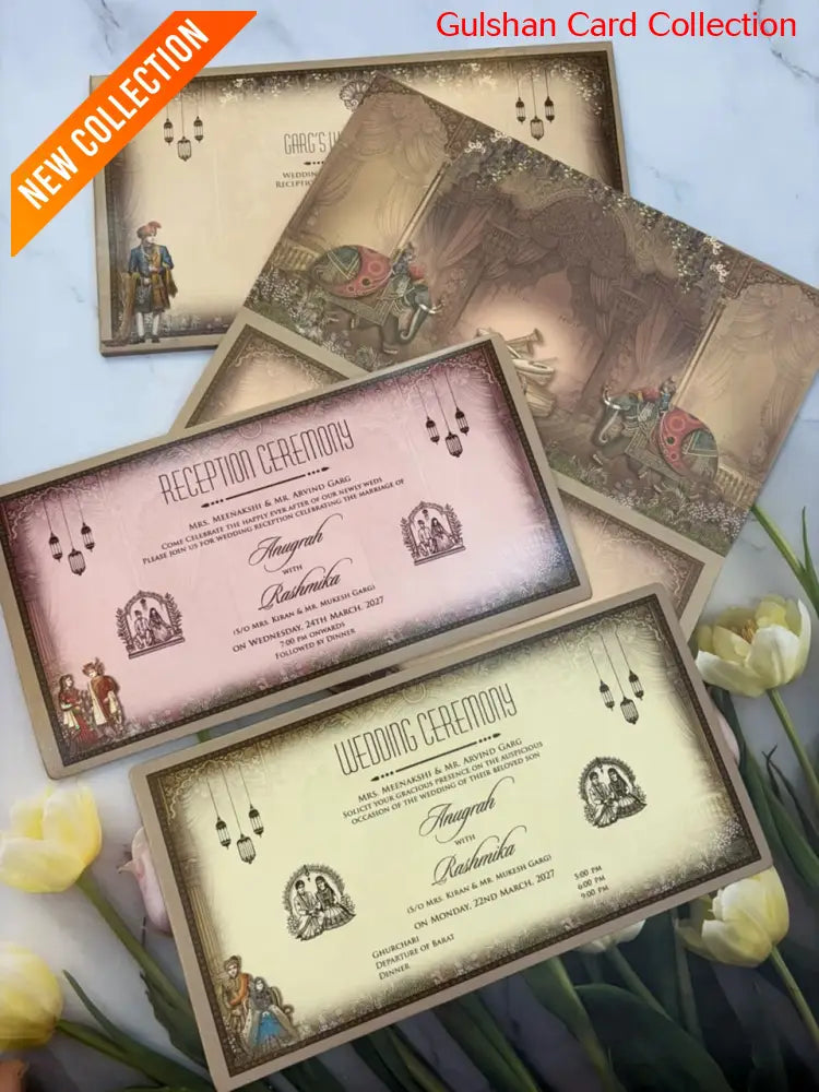 Designer Wedding Invitation Card for Marriage RD 487