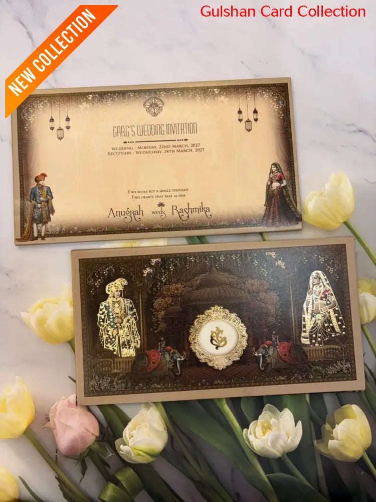 Designer Wedding Invitation Card for Marriage RD 487
