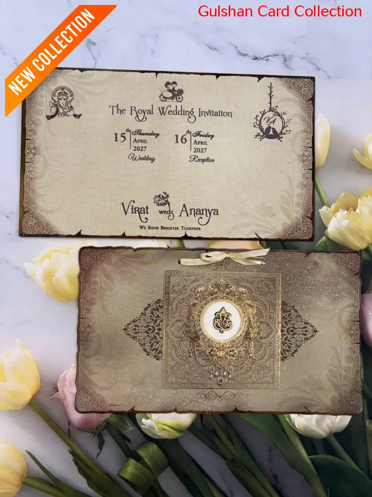 Designer Wedding Invitation Card for Marriage RD 497