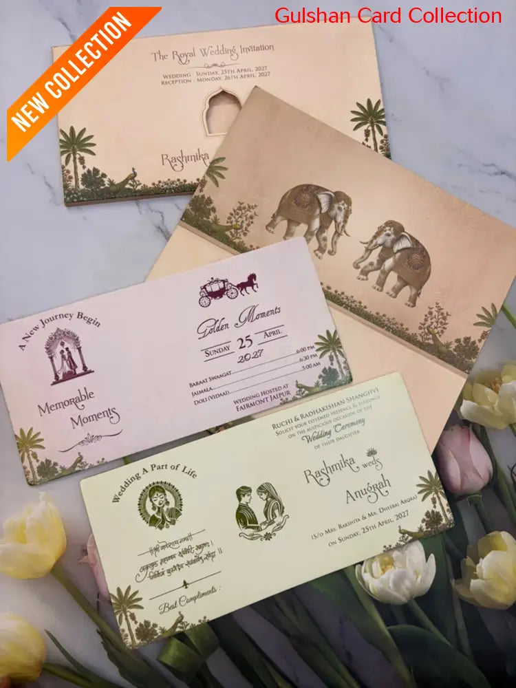 Designer Wedding Invitation Card for Marriage RD 503