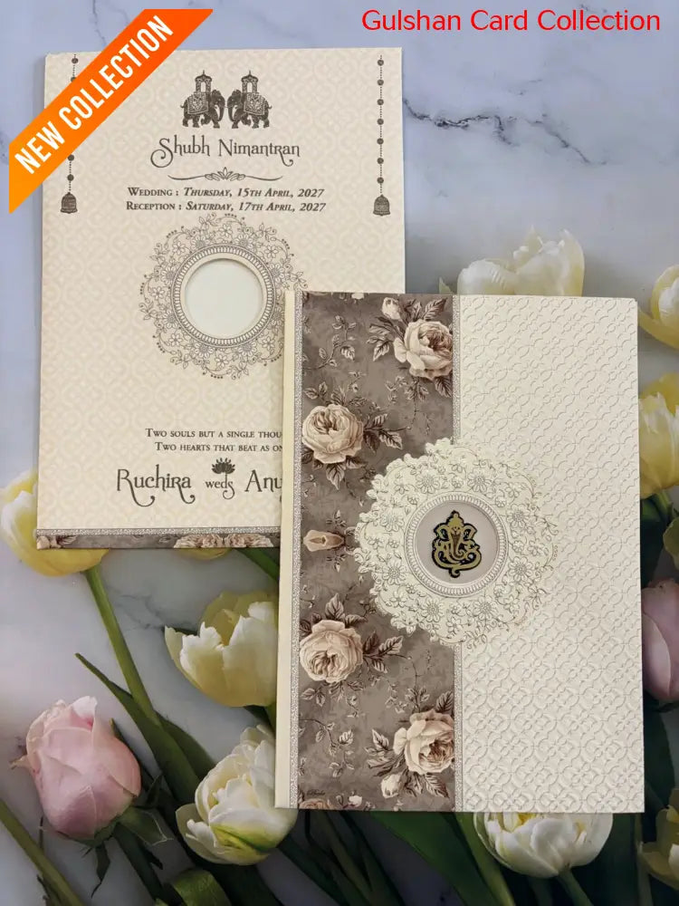 Designer Wedding Invitation Card for Marriage RD 513