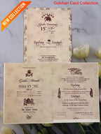 Designer Wedding Invitation Card for Marriage RD 524
