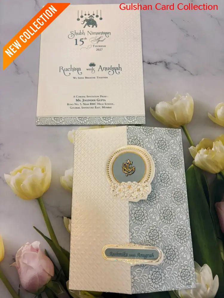 Designer Wedding Invitation Card for Marriage RD 532