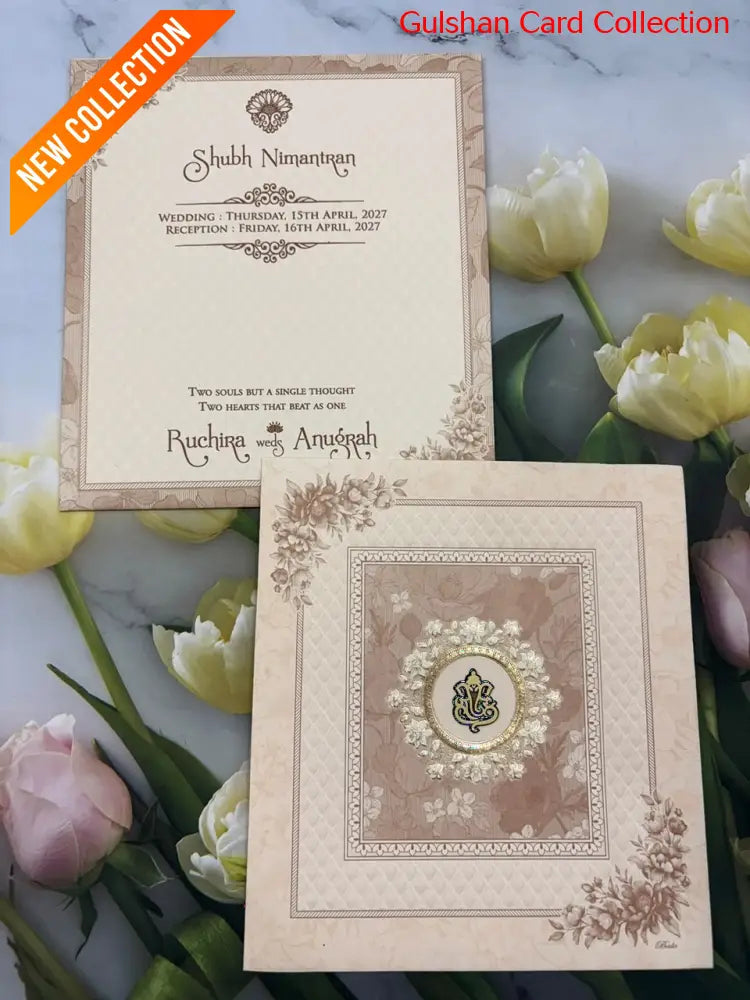 Designer Wedding Invitation Card for Marriage RD 534