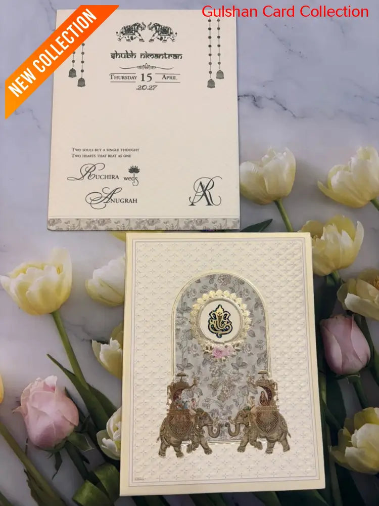 Designer Wedding Invitation Card for Marriage RD 547