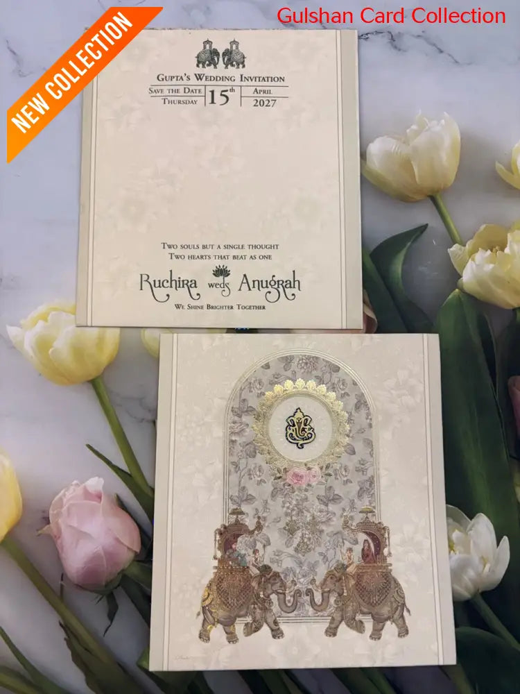 Designer Wedding Invitation Card for Marriage RD 548