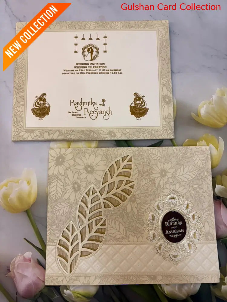 Designer Wedding Invitation Card for Marriage RD 566-C