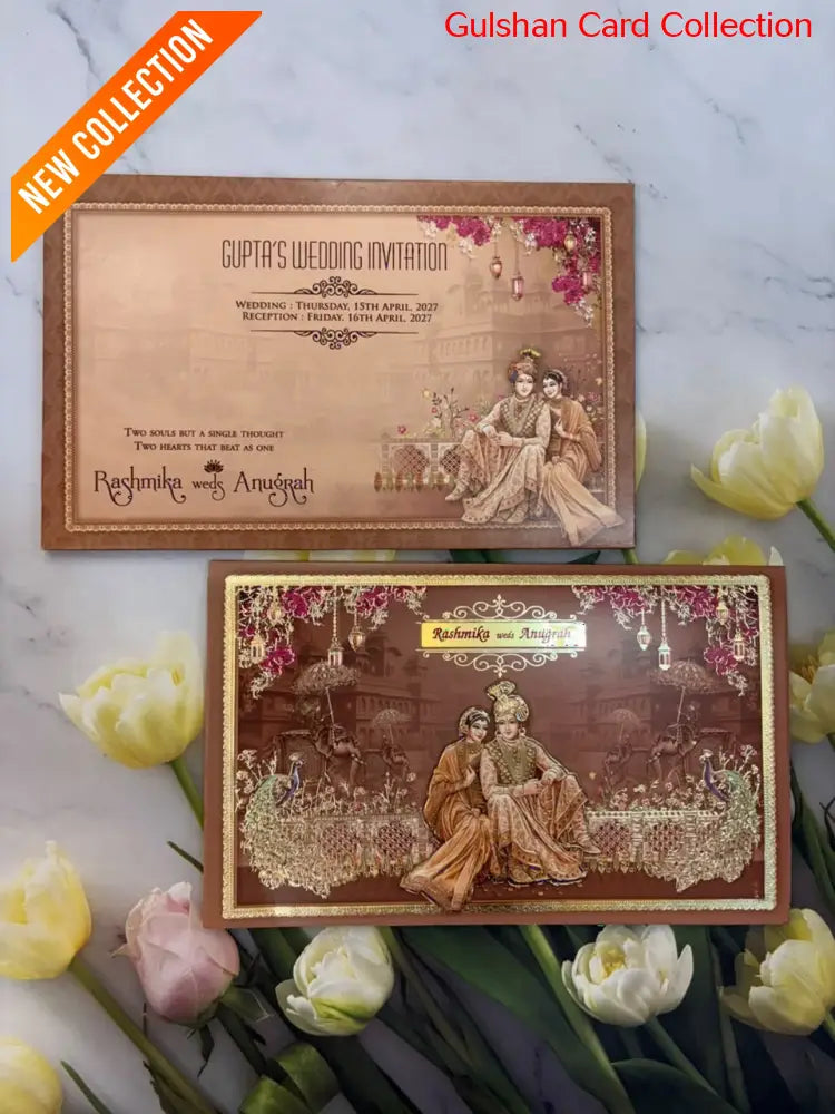 Designer Wedding Invitation Card for Marriage RD 7072