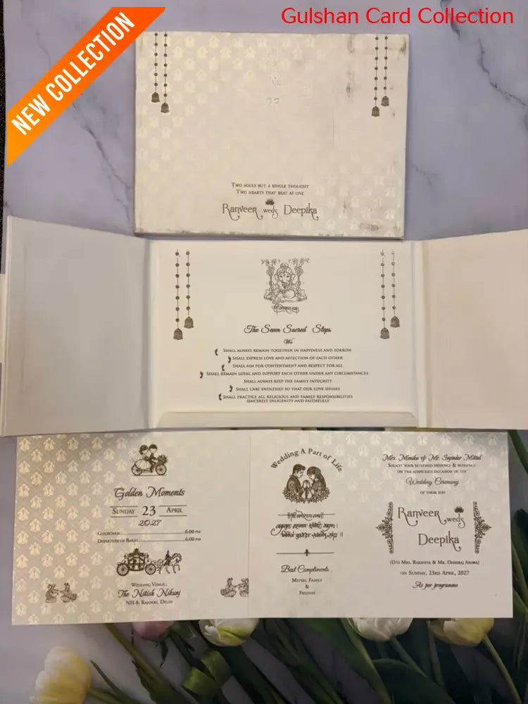 Designer Wedding Invitation Card for Marriage RD 710