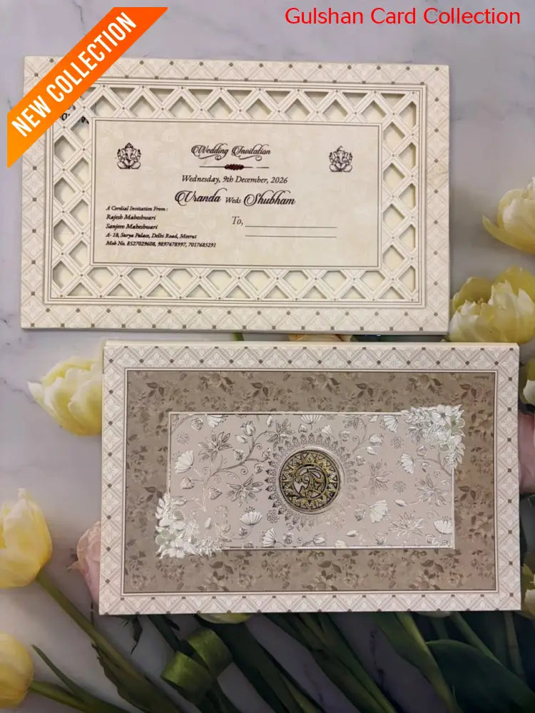 Designer Wedding Invitation Card for Marriage SD G-42