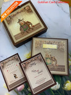 Watermarked - Dry Fruits/ Chocolate Designer Invitation Box in Elephant Design SD-01