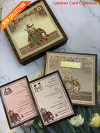 Dry Fruits/ Chocolate Designer Invitation Box in Elephant Design SD-01.