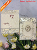 Floral designer wedding invitation SD B-131.