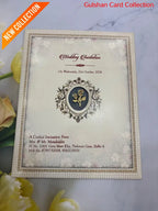 Floral  Wedding Invitation Card SD D- 84.