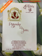 Ganesh wedding invitation Card For Marriage SD 9031