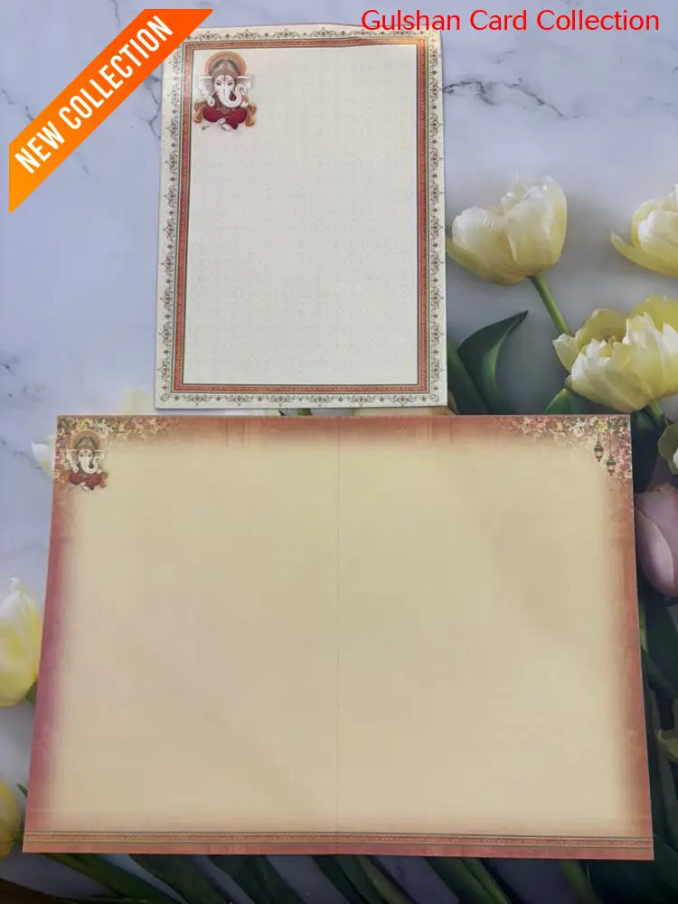 Ganesh Wedding invitation Card For Marriage SD 9052