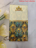 Gold Foil Designer Shagun Envelopes For Gifting Weddings,etc K05
