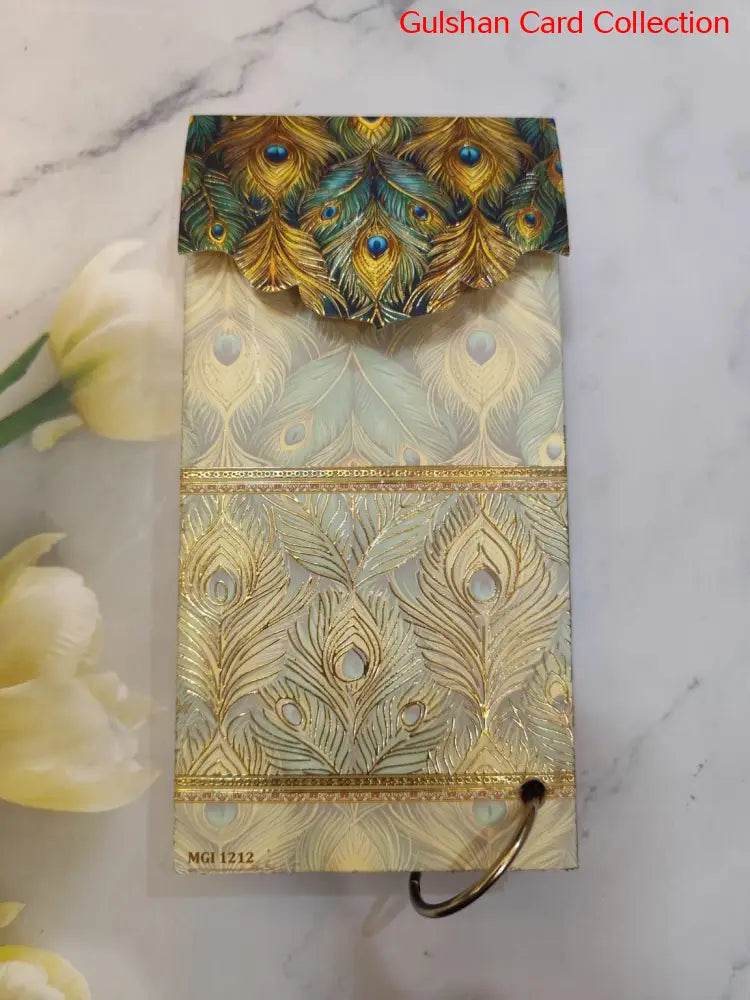 Gold Foil Designer Shagun Envelopes For Gifting Weddings,etc K05