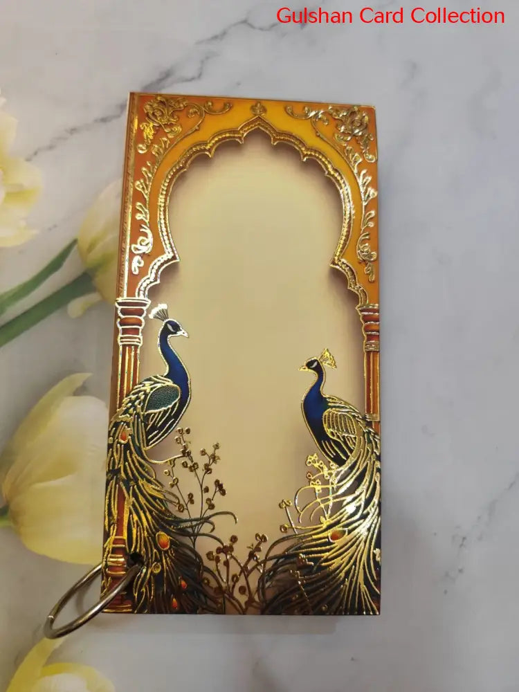 Gold Foil Designer Shagun Envelopes For Gifting Weddings,etc K06