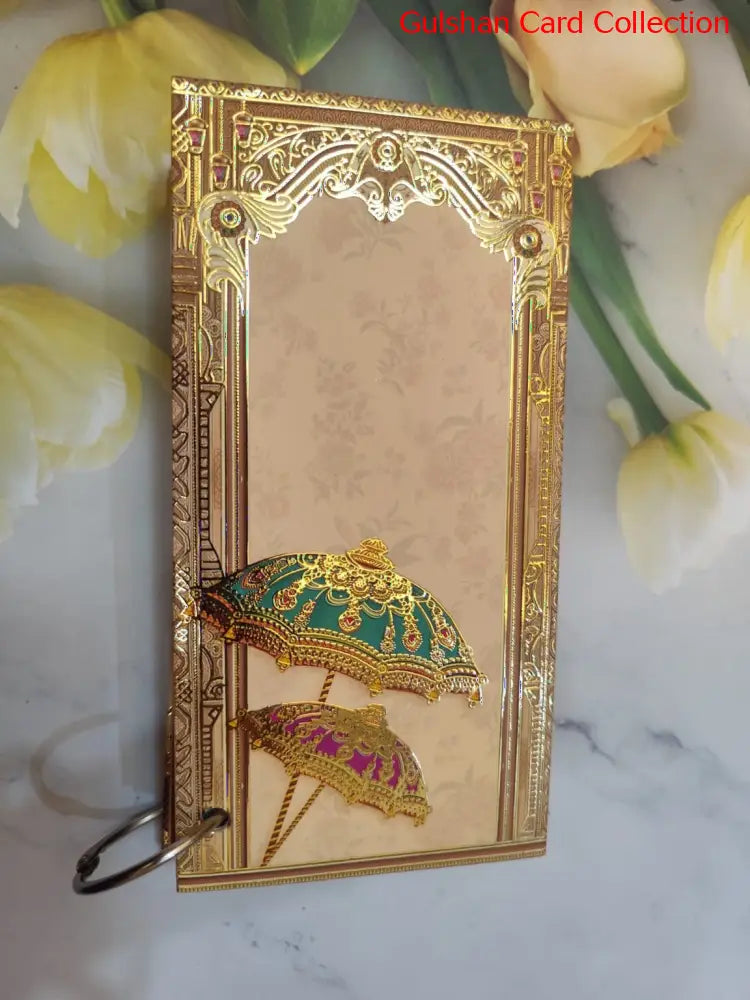 Gold Foil Designer Shagun Envelopes For Gifting Weddings,etc K08
